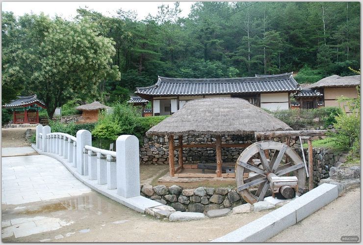 안동댐 내 KBS 드라마 촬영장(야외민속촌) 철거 안내